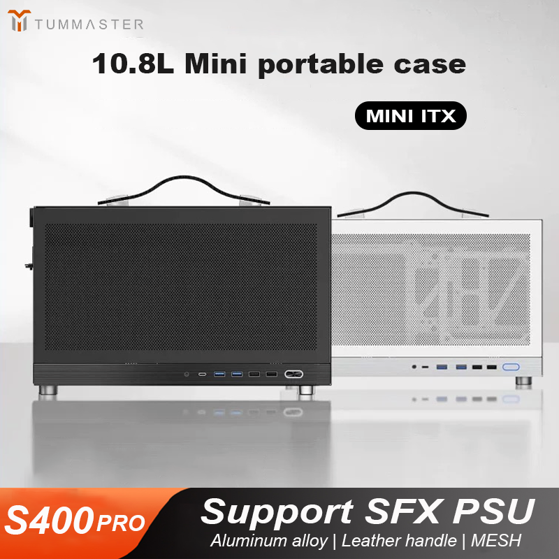 Retro Gaming Cabinet - TUMMASTER S400PRO MINI Portable PC Case,
