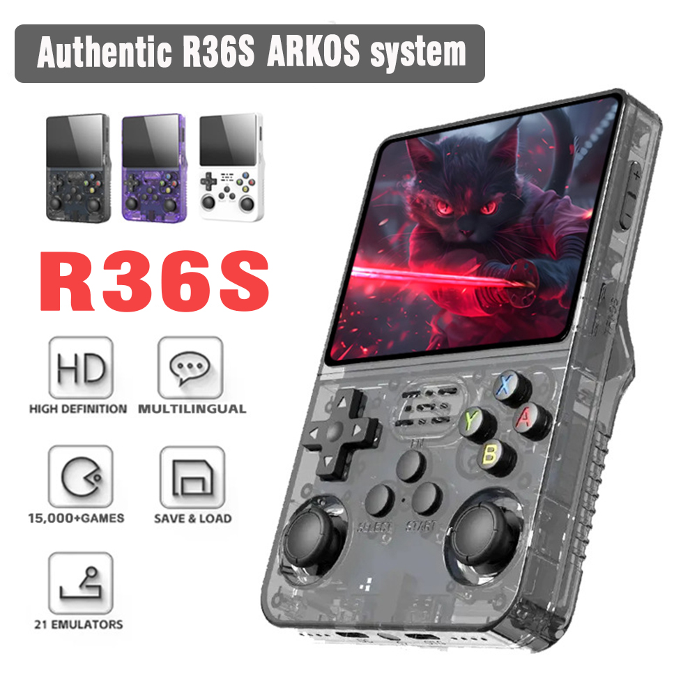 Retro Gaming Device - ARKOS R36S Retro Handheld Game Console