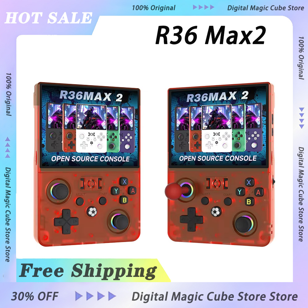 Gaming Retro Arcade - R36 Max2 Linux System Handheld Game