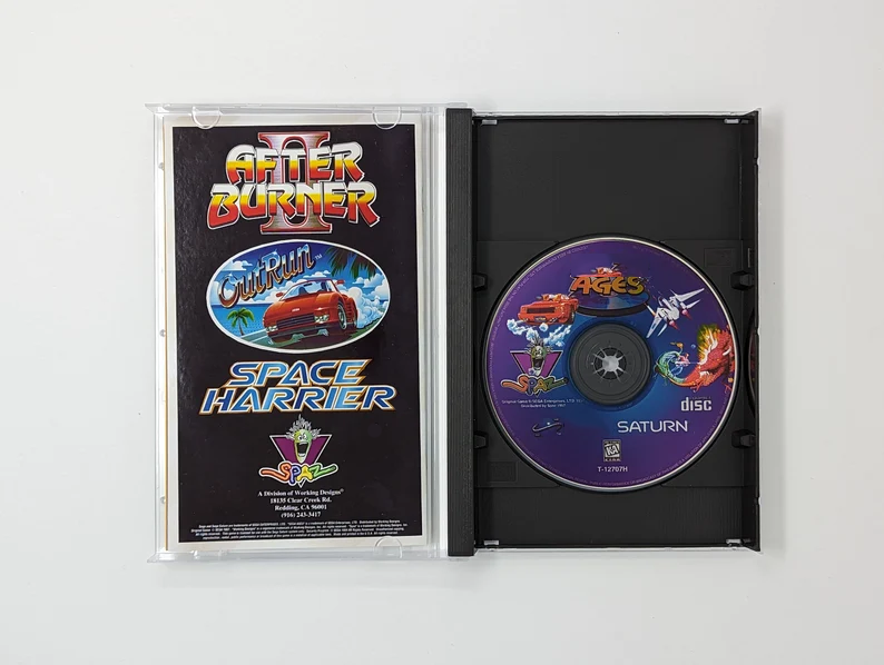 Retro Gaming Magazine - Saturn Copy Disc Game ages With