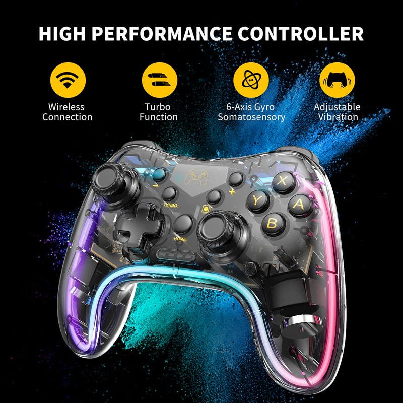 Retro Gaming Nintendo - Wireless RGB Retro Gaming Controller for