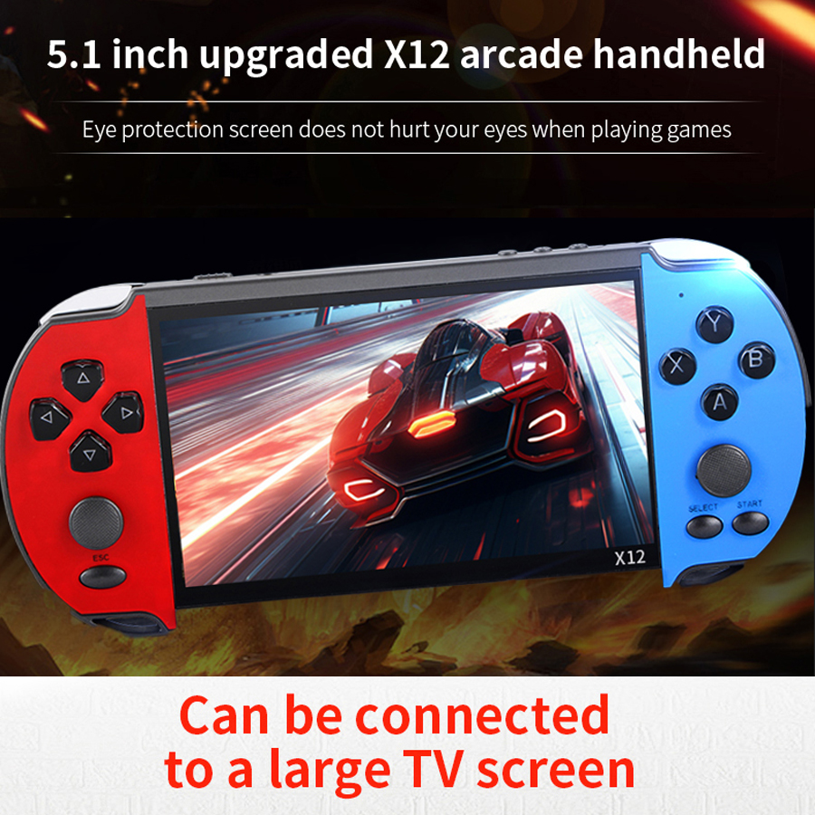 Retro Gaming Console Lego - Portable Handheld Videogame TV Retro Video