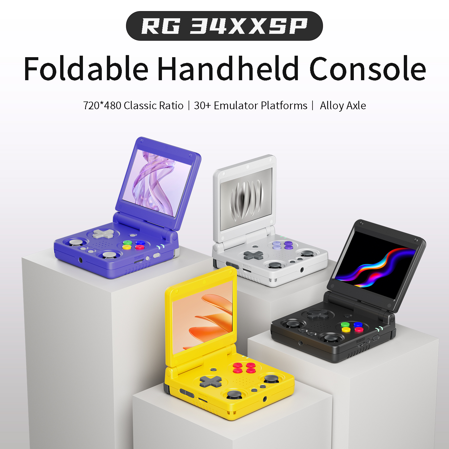 Anbernic RG34XXSP RG35XXSP Fli - Retro Gaming Com reseña y precio