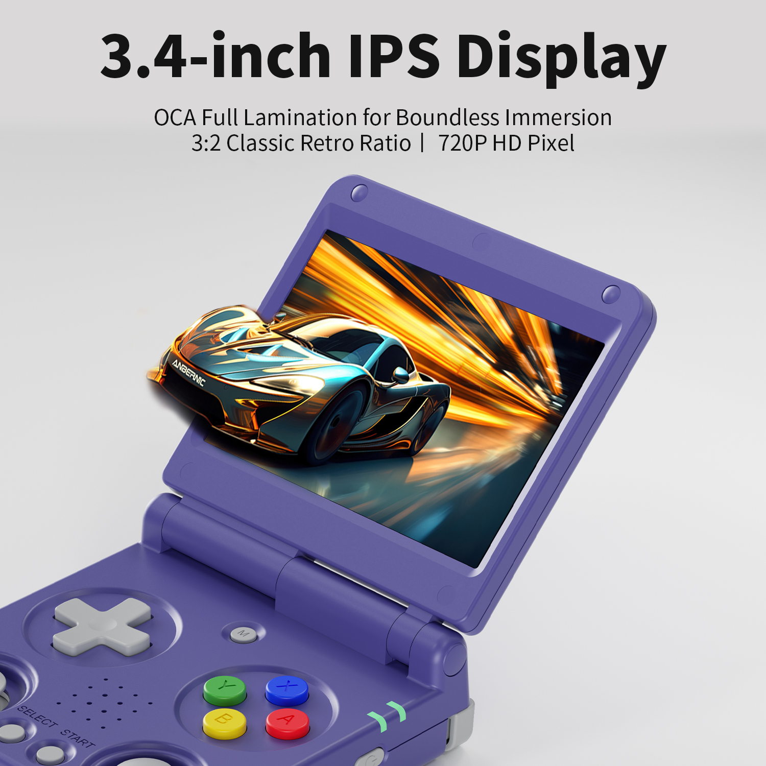 Anbernic RG34XXSP RG35XXSP Fli - Retro Gaming Com reseña y precio