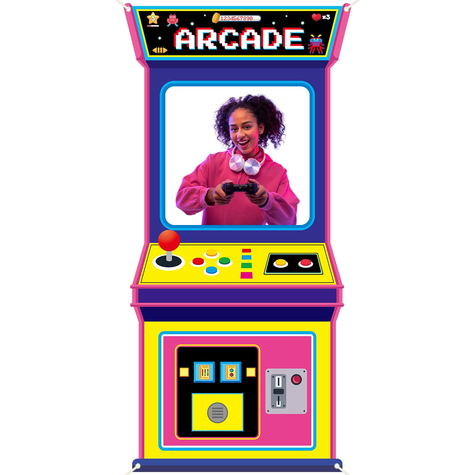 Retro Video Gaming Fabric Arca - Gaming Retro Arcade reseña y precio