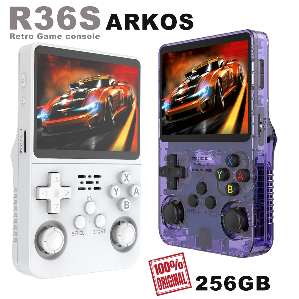 BOYHOM 256G Open Source R36S R - Retro Gaming Device reseña y precio