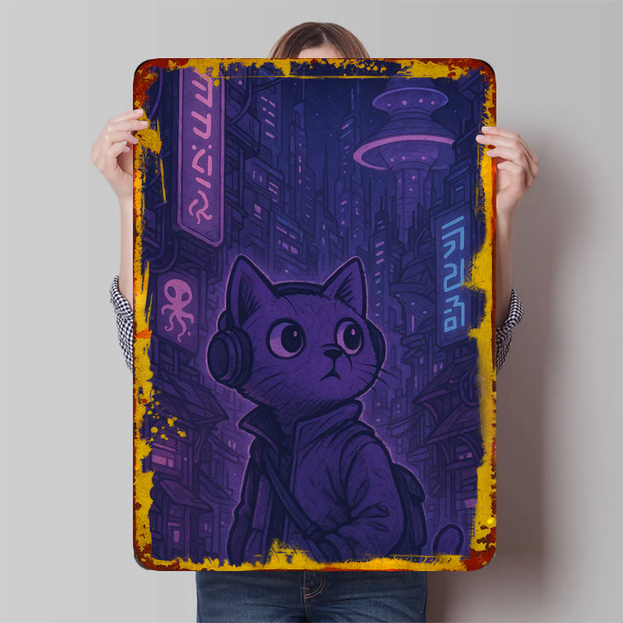 Gaming Pattern Metal Wall Art  - Retro Gaming Gift Ideas reseña y precio