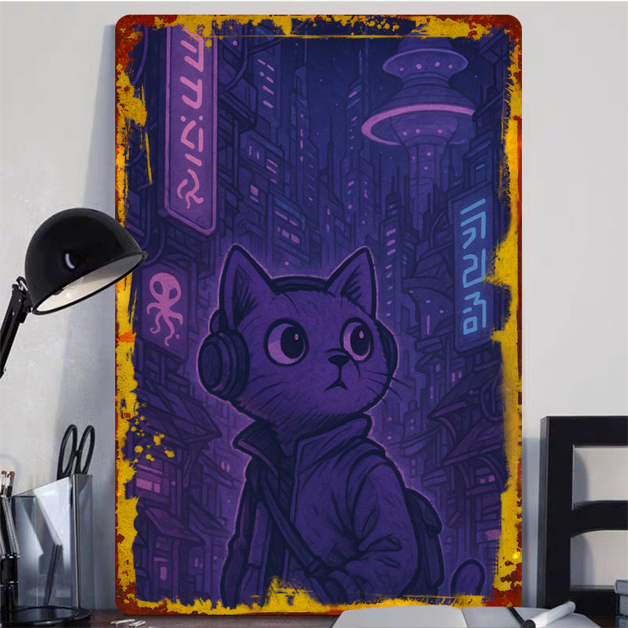 Gaming Pattern Metal Wall Art  - Retro Gaming Gift Ideas reseña y precio