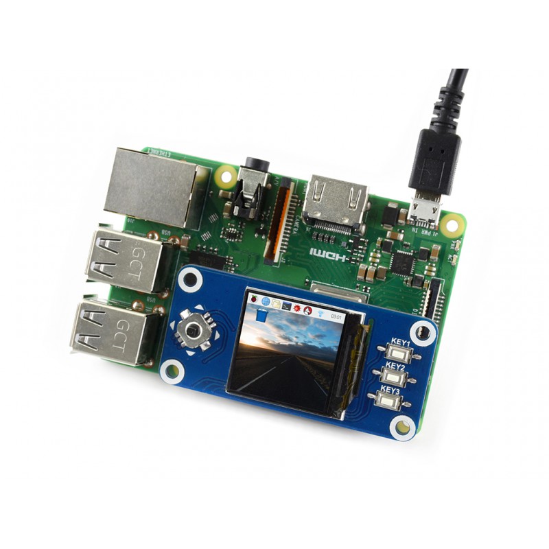 1.3 Inch SPI LCD display HAT f - Retro Gaming Raspberry Pi 3 reseña y precio