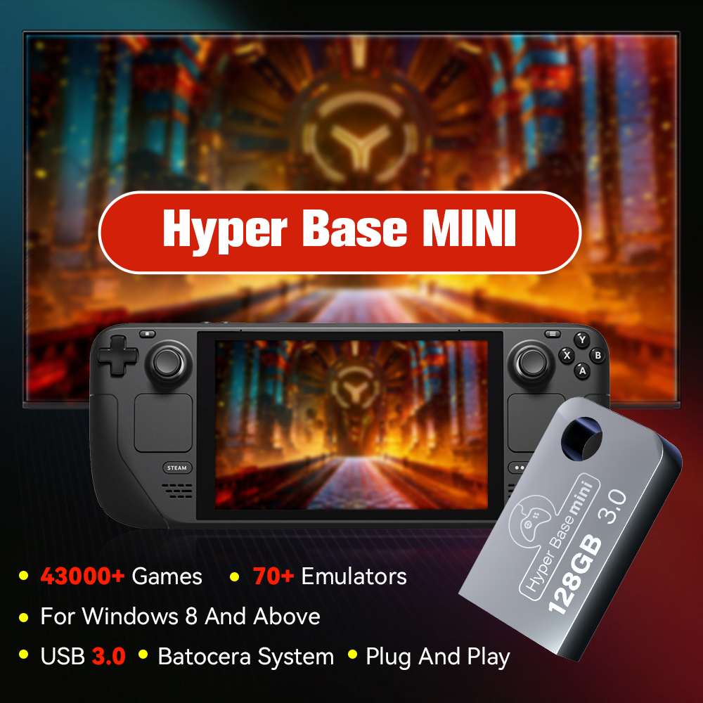 Batocera 128G Gaming Stick Wit - Retro Gaming Com reseña y precio