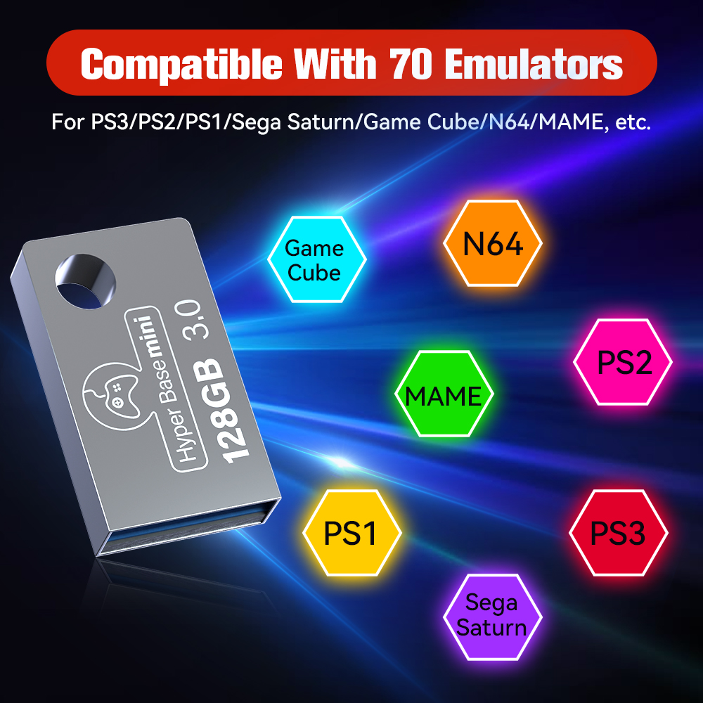 Batocera 128G Gaming Stick Wit - Retro Gaming Com reseña y precio
