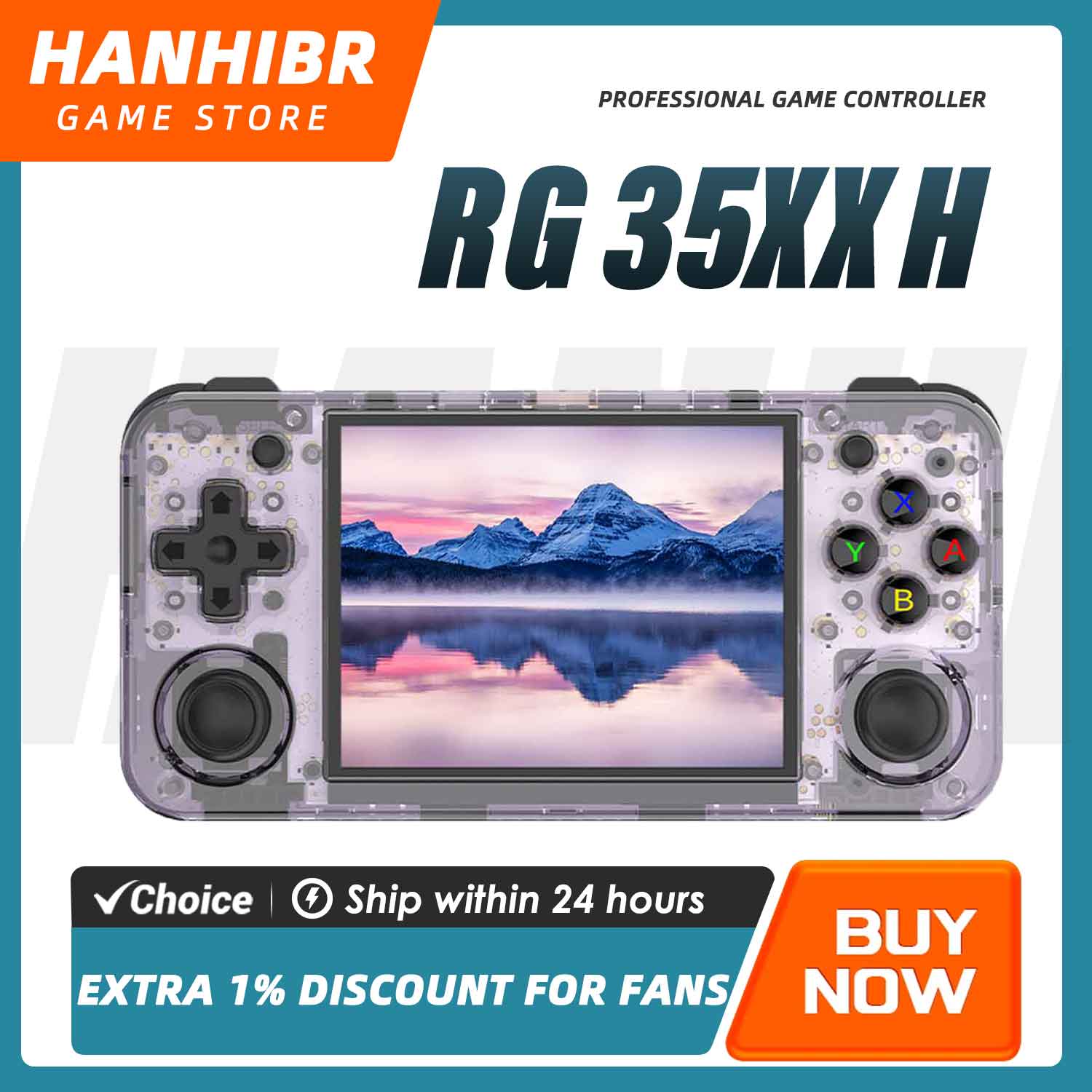 ANBERNIC RG35XX H Horizontal R - Retro Gaming Console Lego reseña y precio