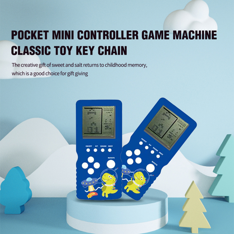 1Pcs Blue Retro Handheld Game  - Retro Gaming Console Lego reseña y precio