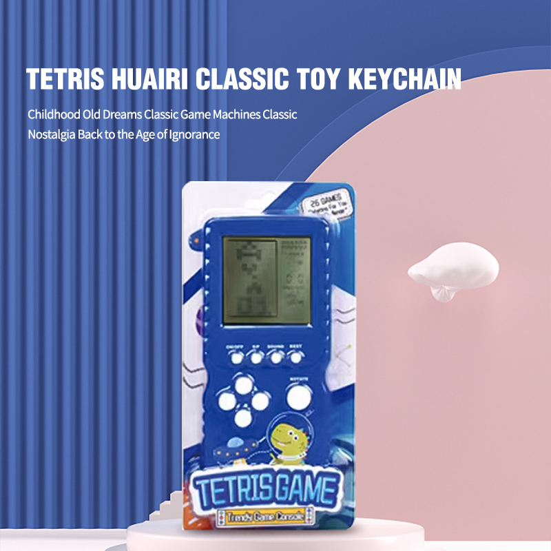 1Pcs Blue Retro Handheld Game  - Retro Gaming Console Lego reseña y precio
