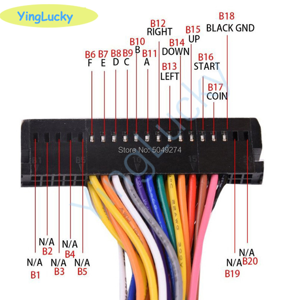 Arcade Cabinet 40-pin Wire Har - Retro Gaming Store reseña y precio