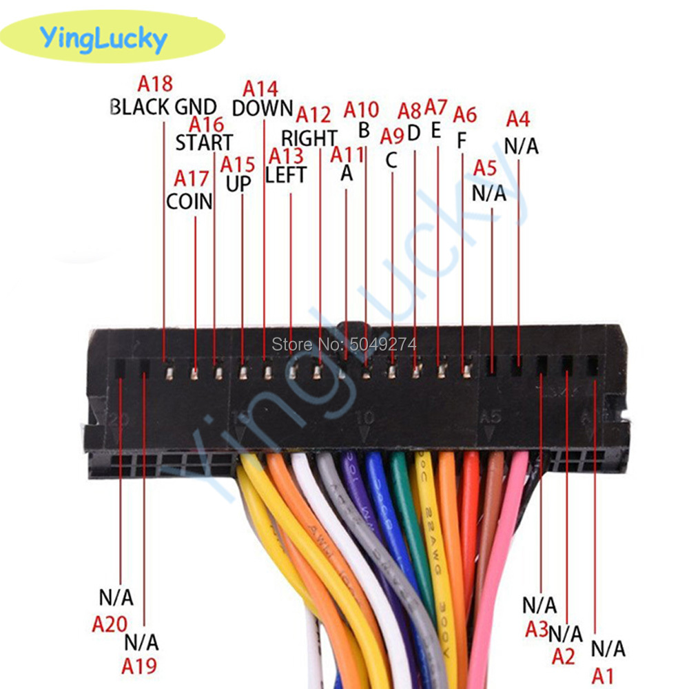 Arcade Cabinet 40-pin Wire Har - Retro Gaming Store reseña y precio