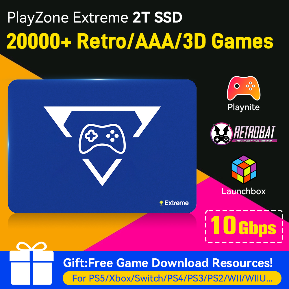 2TB Gaming Emulation Hard Driv - Retro Gaming Com reseña y precio