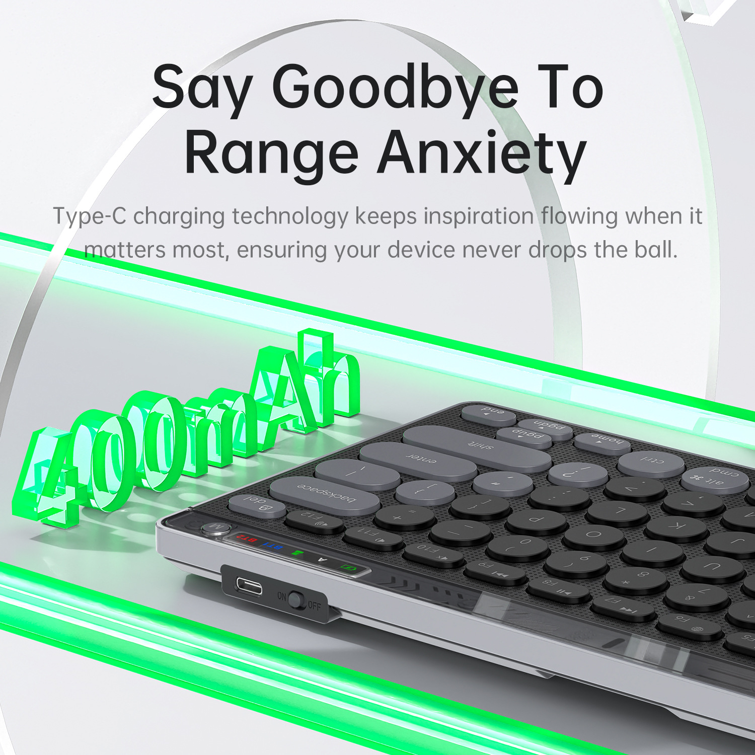 Teclado Typec Charging 2.4G +  - Retro Gaming Ipad reseña y precio