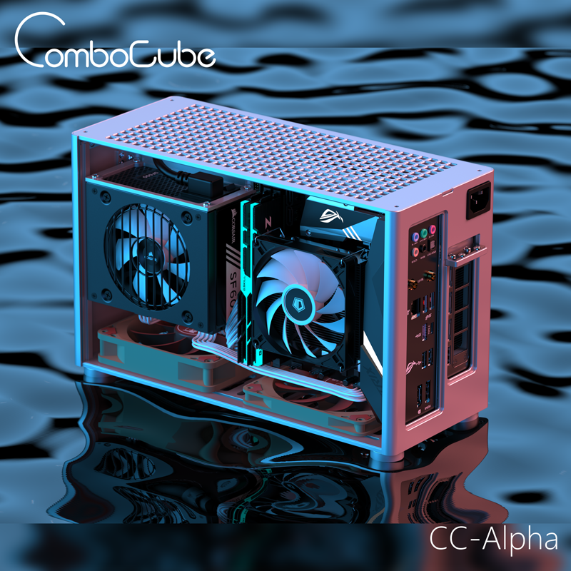 Mini ITX PC Case 8.5L CNC Alum - Retro Gaming Cabinet reseña y precio