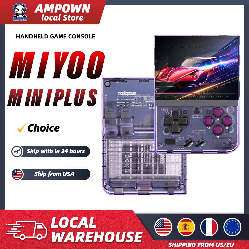 MIYOO Mini Plus Mini+ Portable - Retro Gaming Device reseña y precio