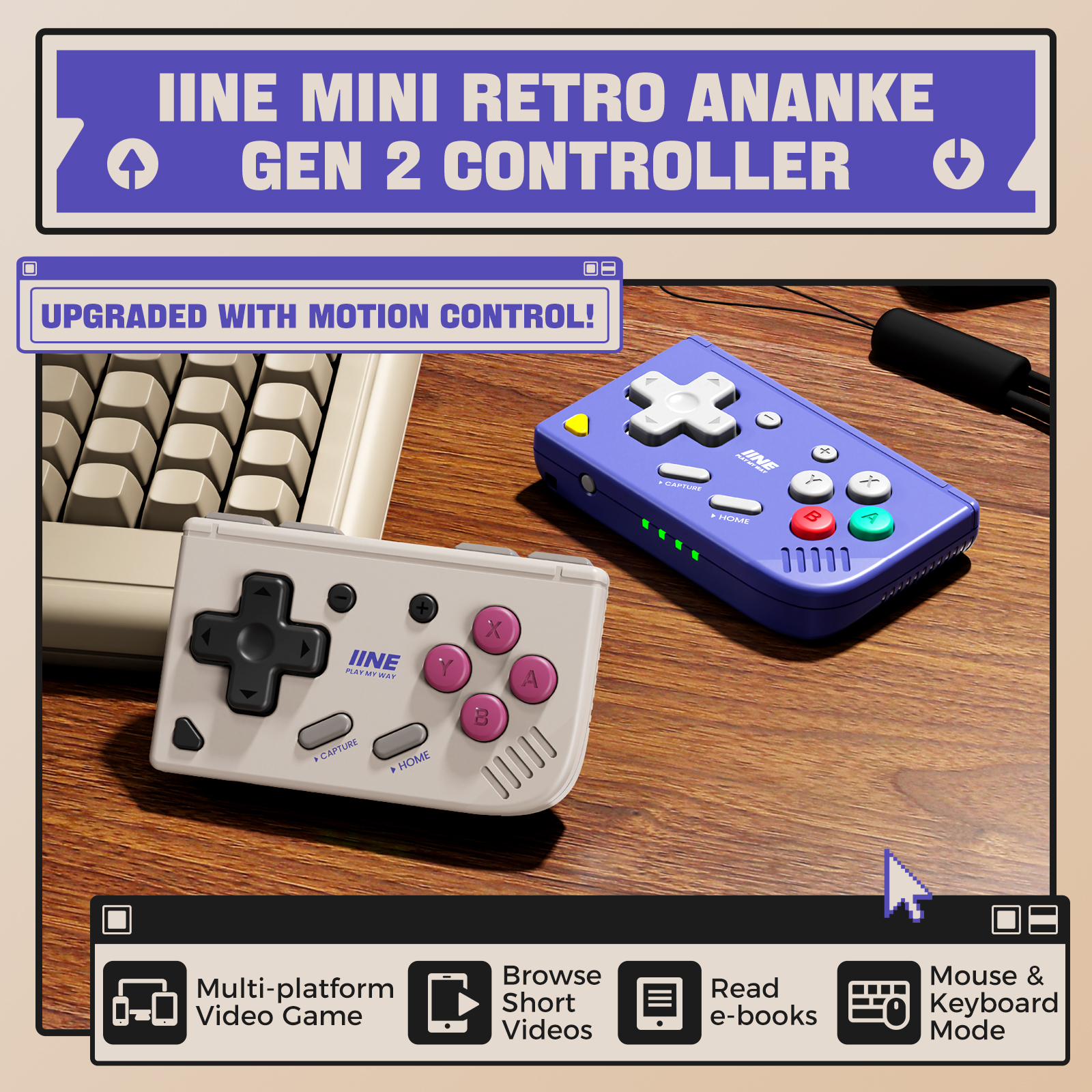 IINE Mini Retro Ananke Gen 2 G - Retro Gaming Nintendo reseña y precio