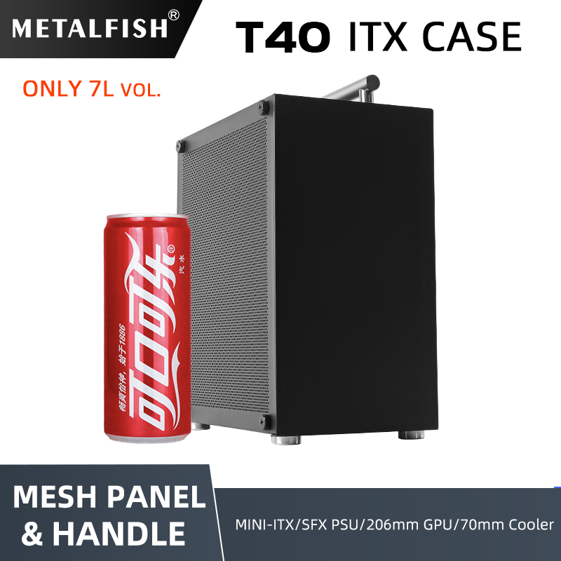 METALFISH T40 Mini ITX Black C - Retro Gaming Cabinet reseña y precio