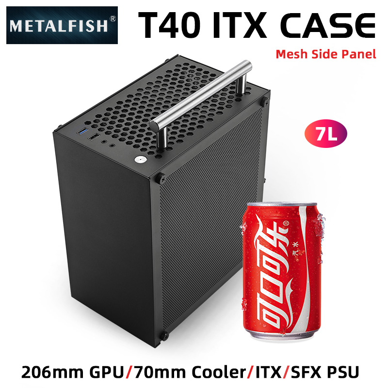 METALFISH T40 Mini ITX Black C - Retro Gaming Cabinet reseña y precio