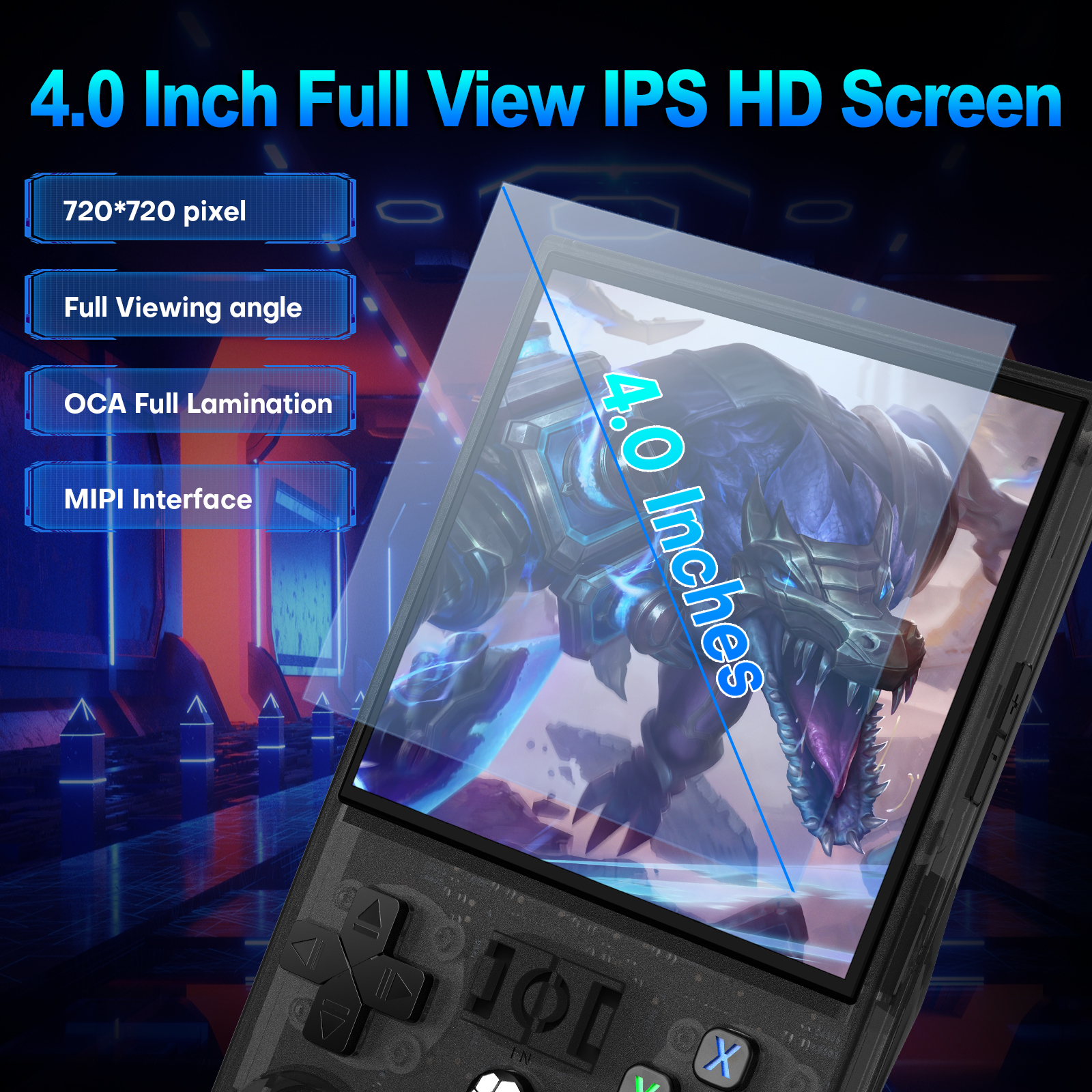 Open Source R36MAX Portable Vi - Retro Gaming Com reseña y precio