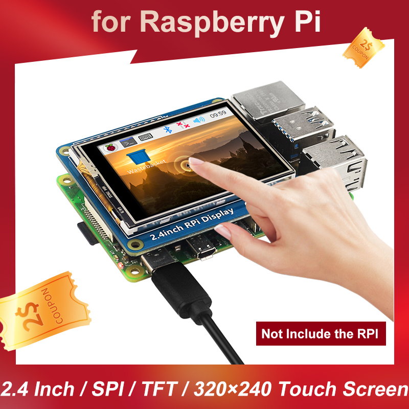 2.4 Inch Raspberry Pi Touch Sc - Retro Gaming Raspberry Pi 3 reseña y precio
