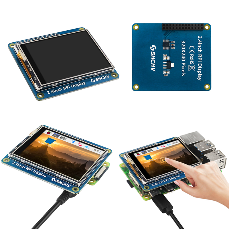 2.4 Inch Raspberry Pi Touch Sc - Retro Gaming Raspberry Pi 3 reseña y precio