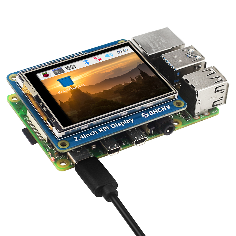 2.4 Inch Raspberry Pi Touch Sc - Retro Gaming Raspberry Pi 3 reseña y precio