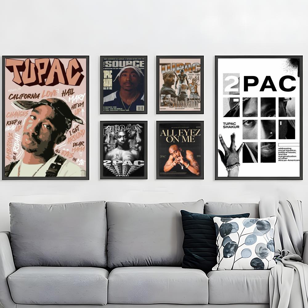 Rap Legend 2Pac Poster HD Wate - Retro Gaming Magazine reseña y precio