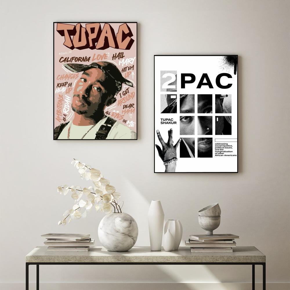 Rap Legend 2Pac Poster HD Wate - Retro Gaming Magazine reseña y precio
