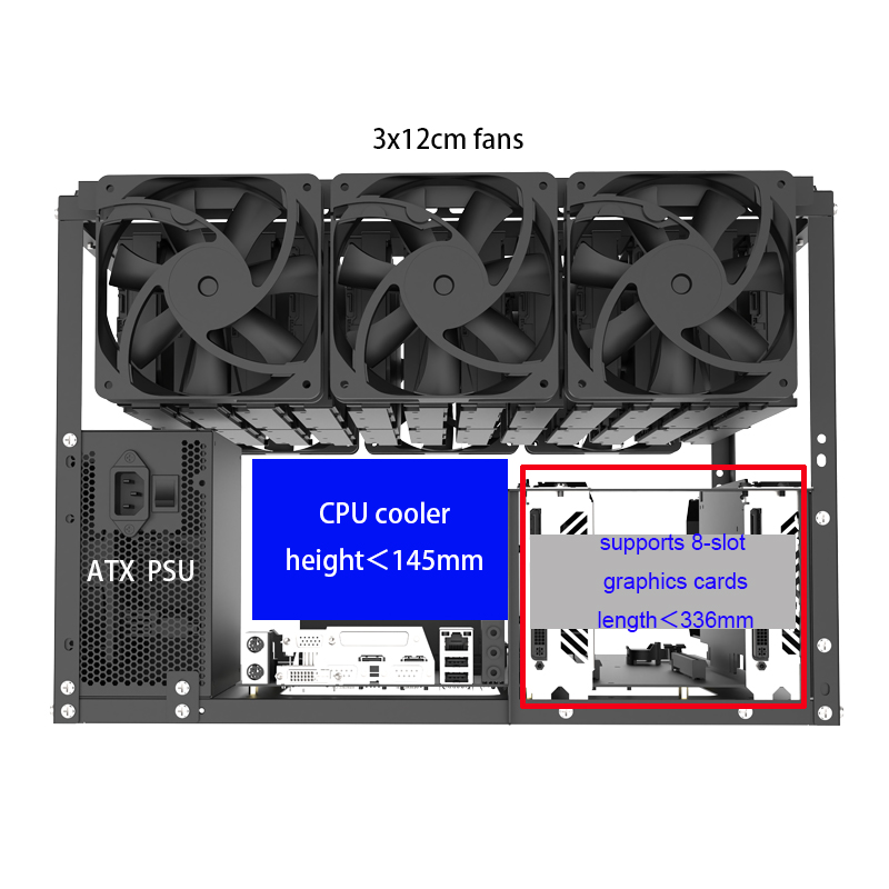 Stackable 28 HDD Open Air Fram - Retro Gaming Cabinet reseña y precio