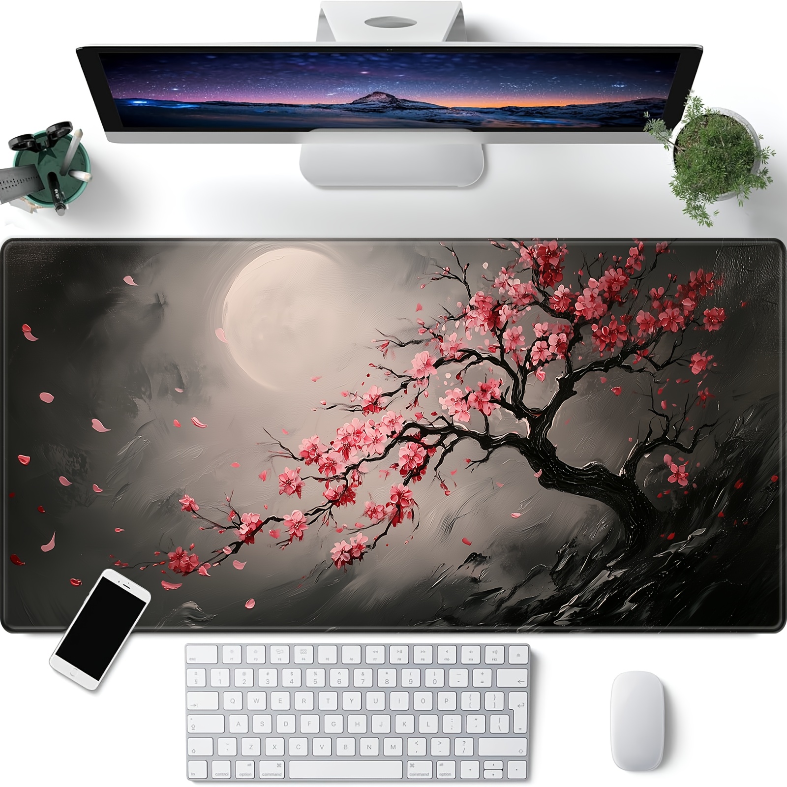 Retro plum blossom design Mous - Retro Gaming Xl reseña y precio