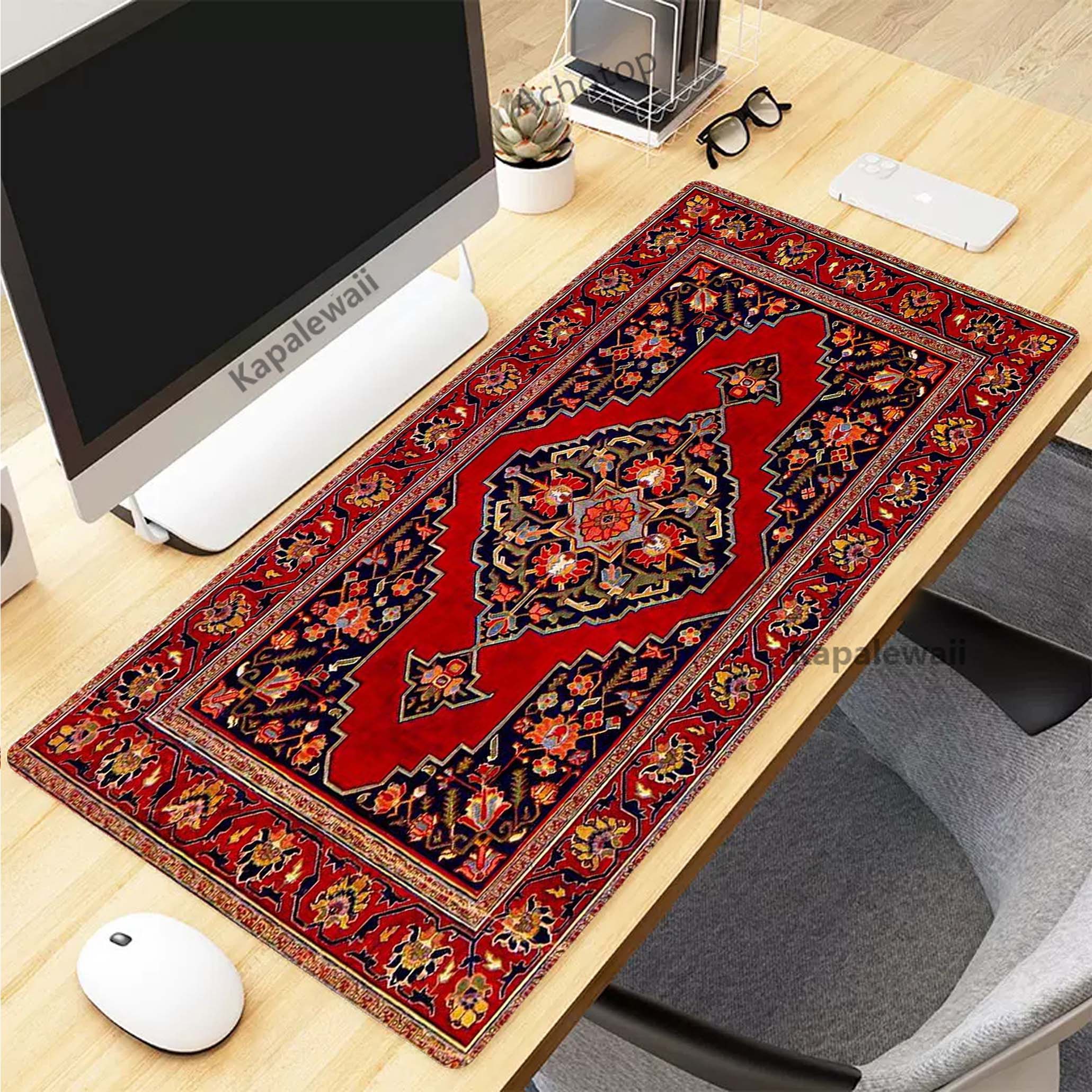 Retro Persian Carpet Mouse Pad - Retro Gaming Com reseña y precio