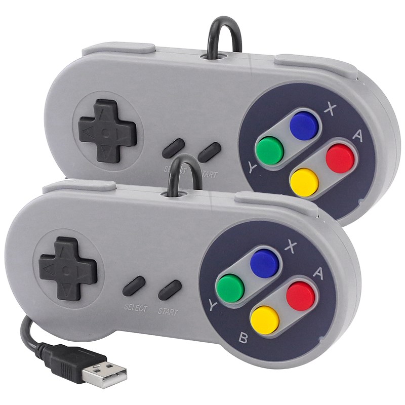 2PCS USB Gamepad Gaming Joysti - Retro Gaming Raspberry Pi 3 reseña y precio