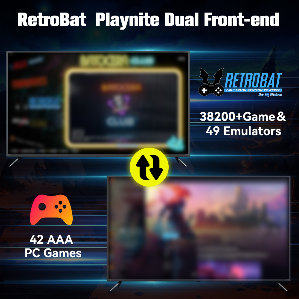 Retrobat＆Playnite System HDD R - Retro Gaming Device reseña y precio