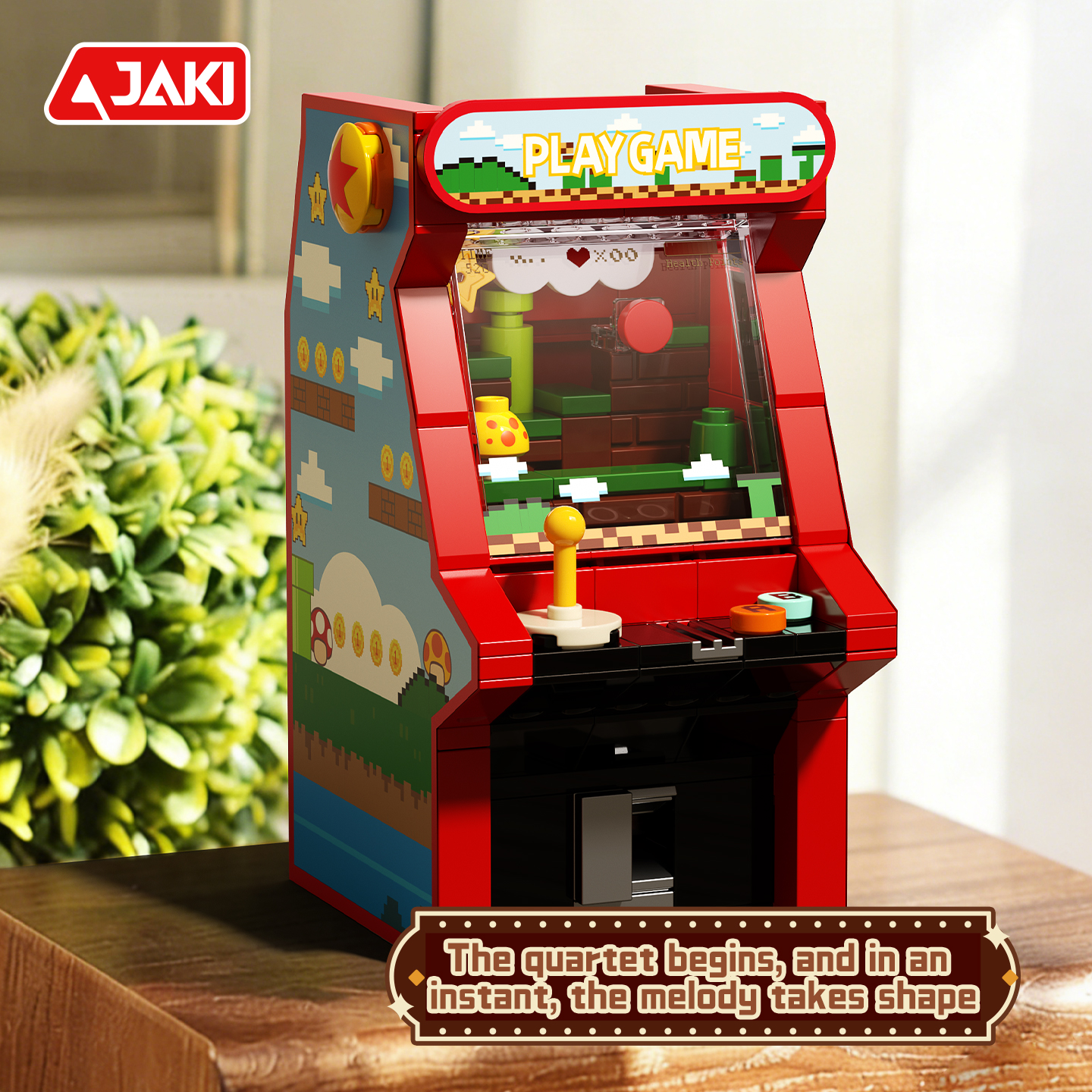 JAKI Retro Electronics Series  - Retro Gaming Console Lego reseña y precio