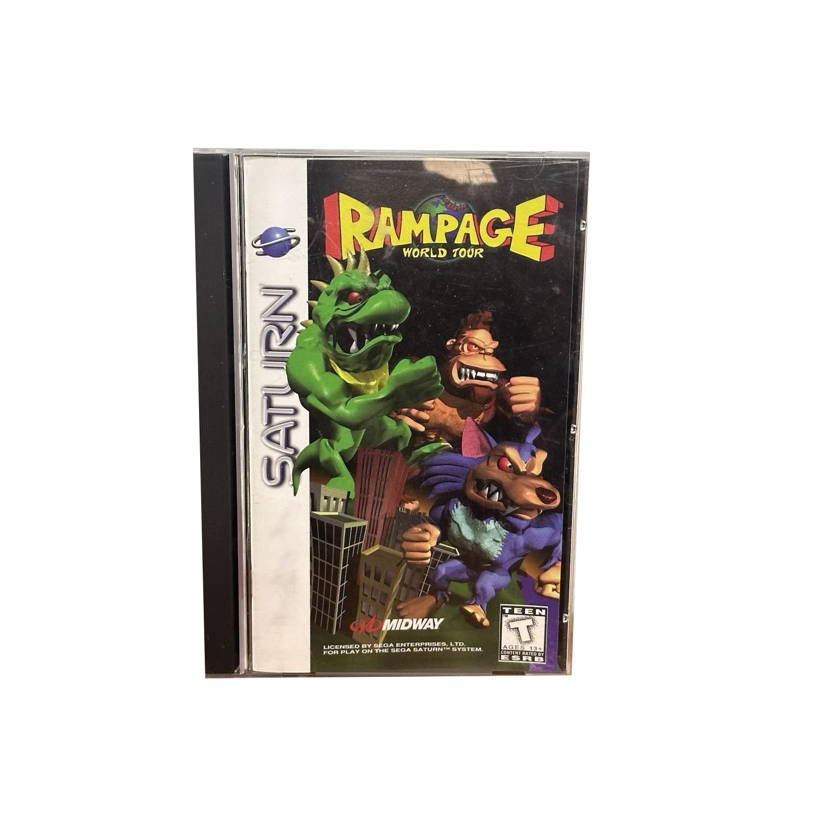 Saturn Copy Disc Game rampage  - Retro Gaming Magazine reseña y precio
