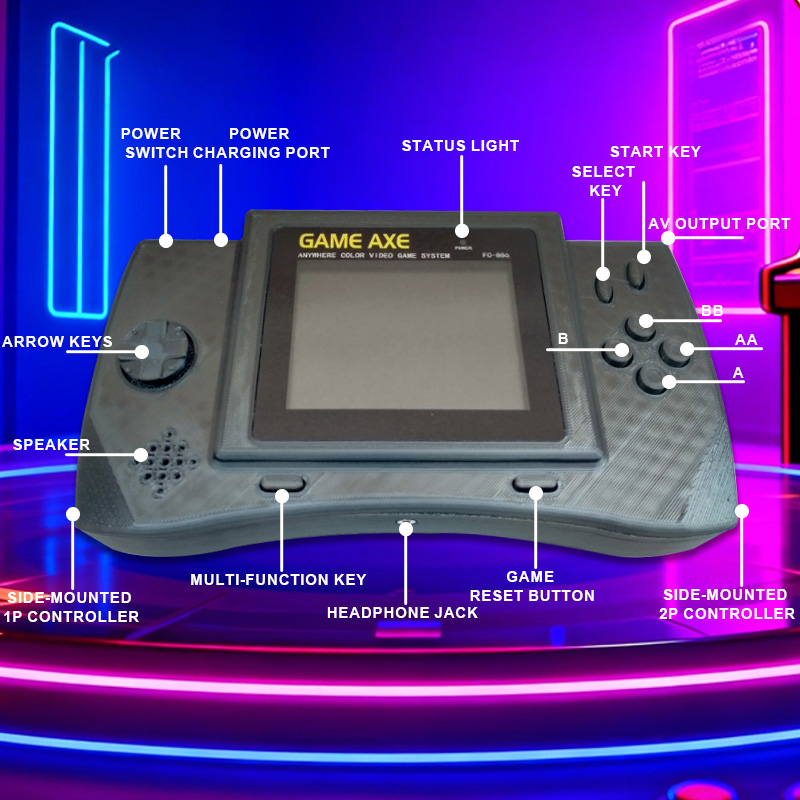 PFT Elite 4-Inch Handheld Arca - Gaming Retro Arcade reseña y precio