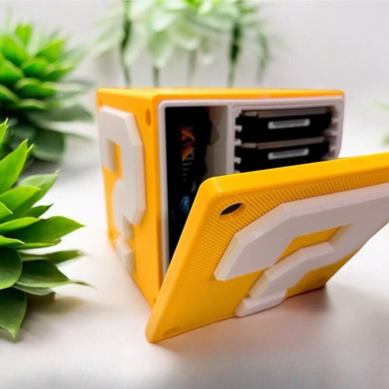 Creative 3D Printed NAS Case w - Retro Gaming Cabinet reseña y precio