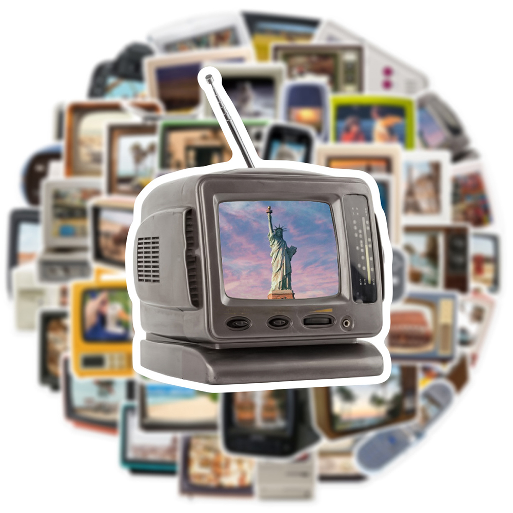 10/30/50pcs Vintage TV Set Com - Retro Gaming Magazine reseña y precio
