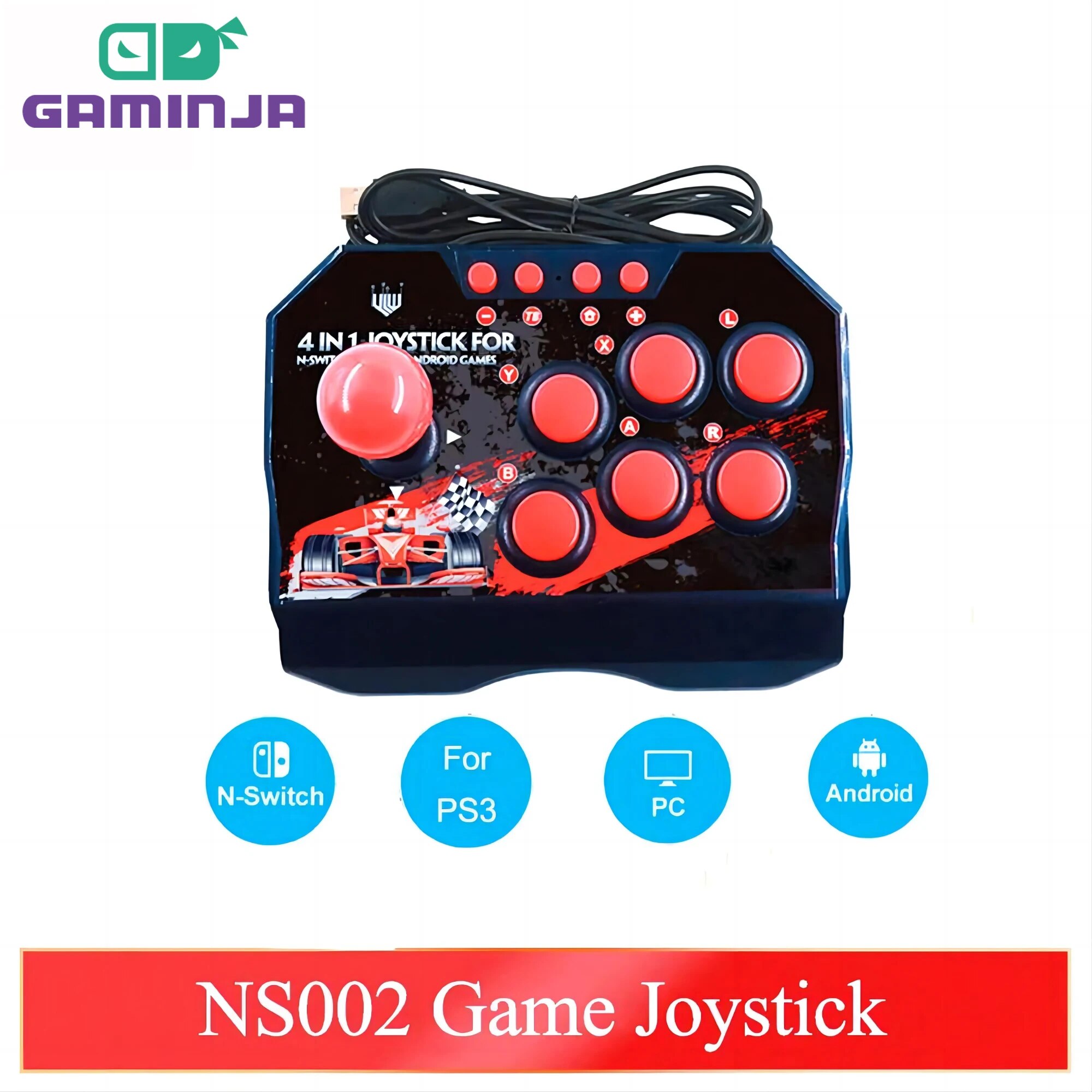 GAMINJA NS002 4 In 1 Retro Arc - Retro Gaming Device reseña y precio