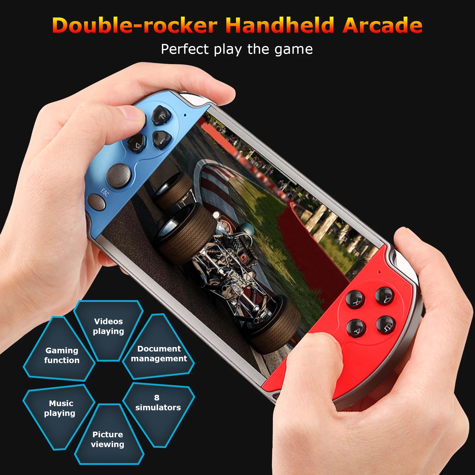 Hand Game Console Arcade Playe - Retro Gaming Console Lego reseña y precio