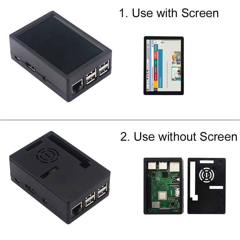 Raspberry Pi 3B Plus Case Plas - Retro Gaming Raspberry Pi 3 reseña y precio