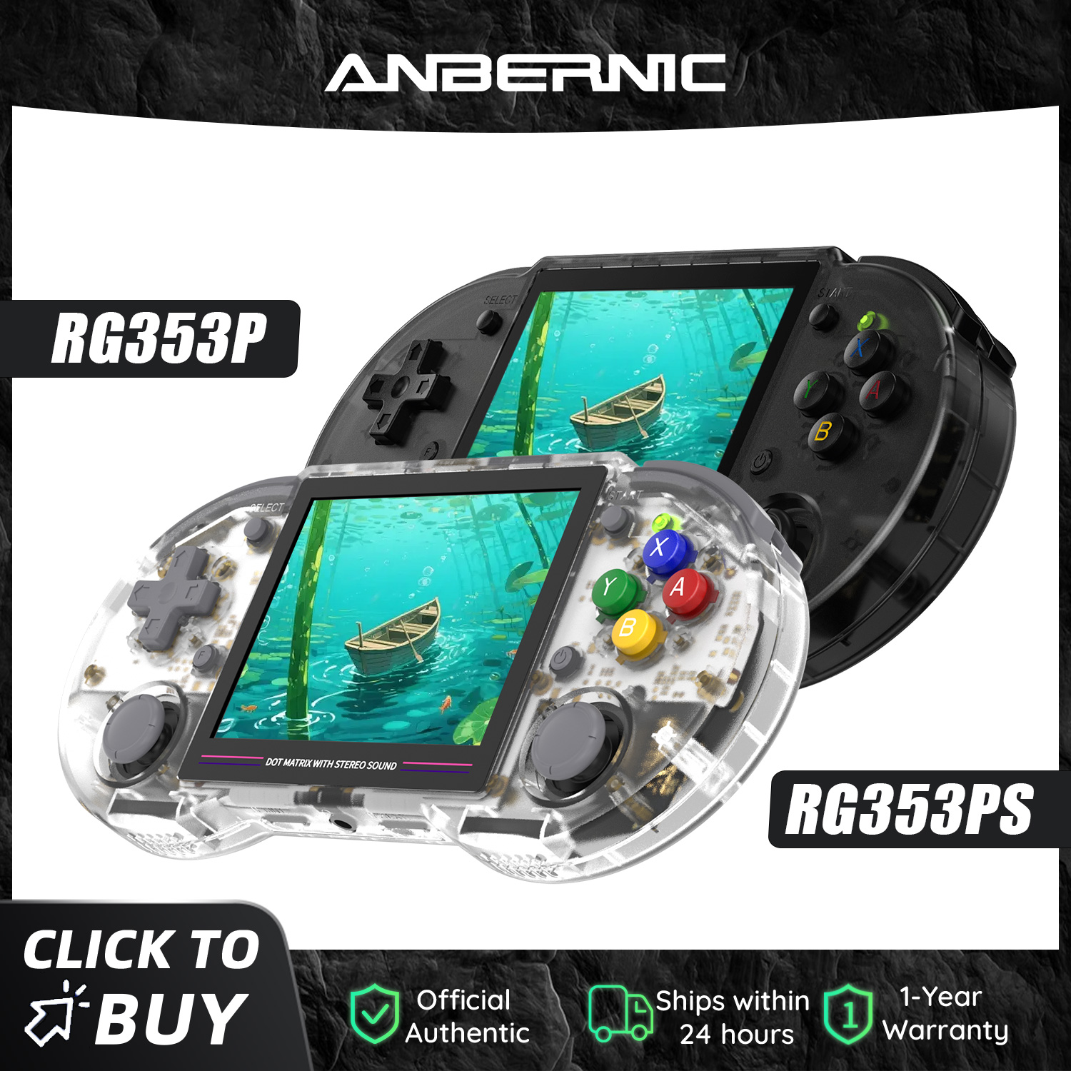 Anbernic  RG353P RG353PS 64 Bi - Retro Gaming Com reseña y precio