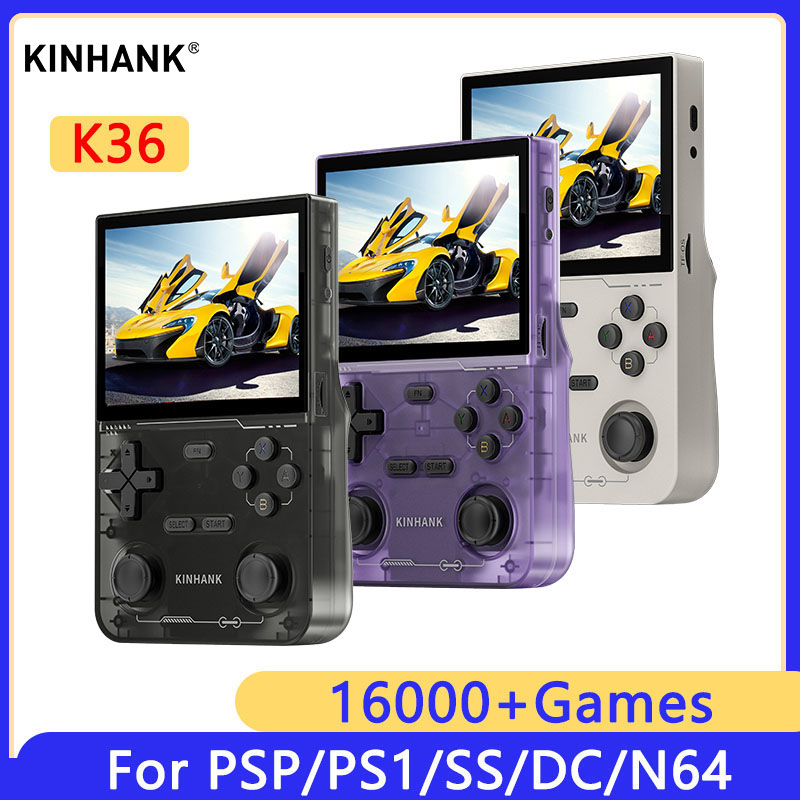 KINHANK K36 Retro Handheld Vid - Retro Gaming Device reseña y precio