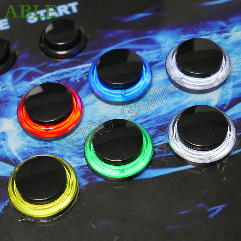 12pcs 6 Colors Arcade LED Push - Retro Gaming Store reseña y precio