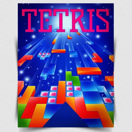 TETRIS METAL SIGN PLAQUE - Ret - Gaming Retro Arcade reseña y precio